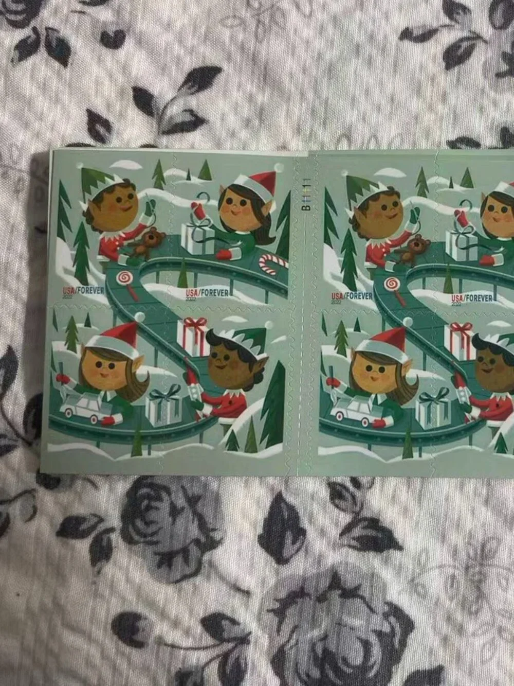 Christmas Elves Forever Postage Stamps, New Unused（10 photos）